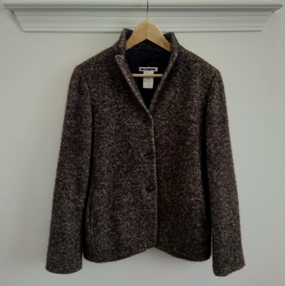 Jil Sander Thick Tweed Blazer